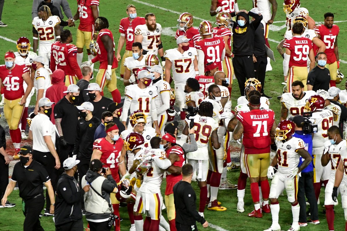 WFT 49ers POST TEAMS © Matt Kartozian  2020 Dec 13